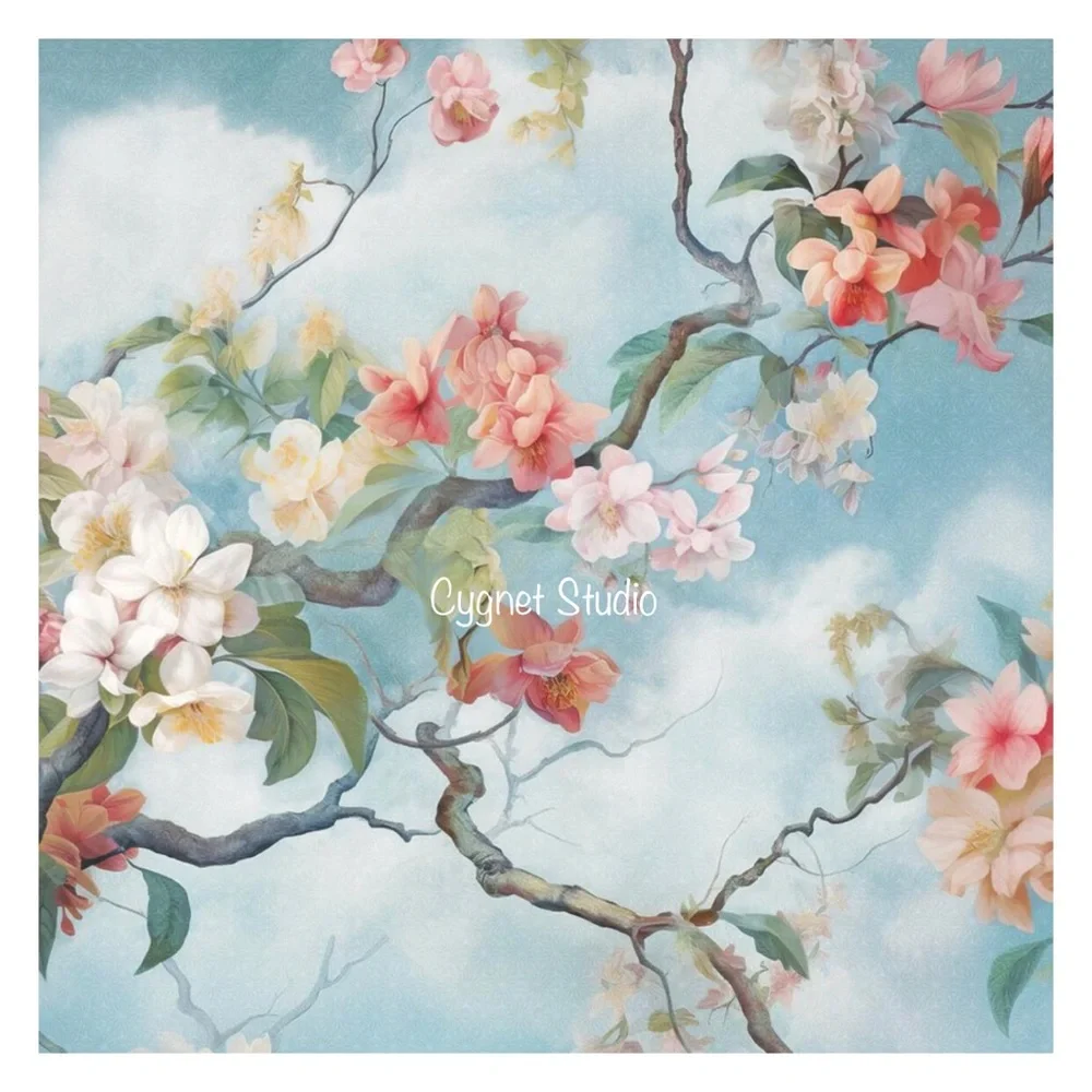 Ppd Two (2) Ecuador Floral Decoupage Luncheon Napkins